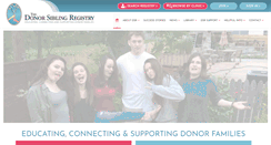 Desktop Screenshot of donorsiblingregistry.com